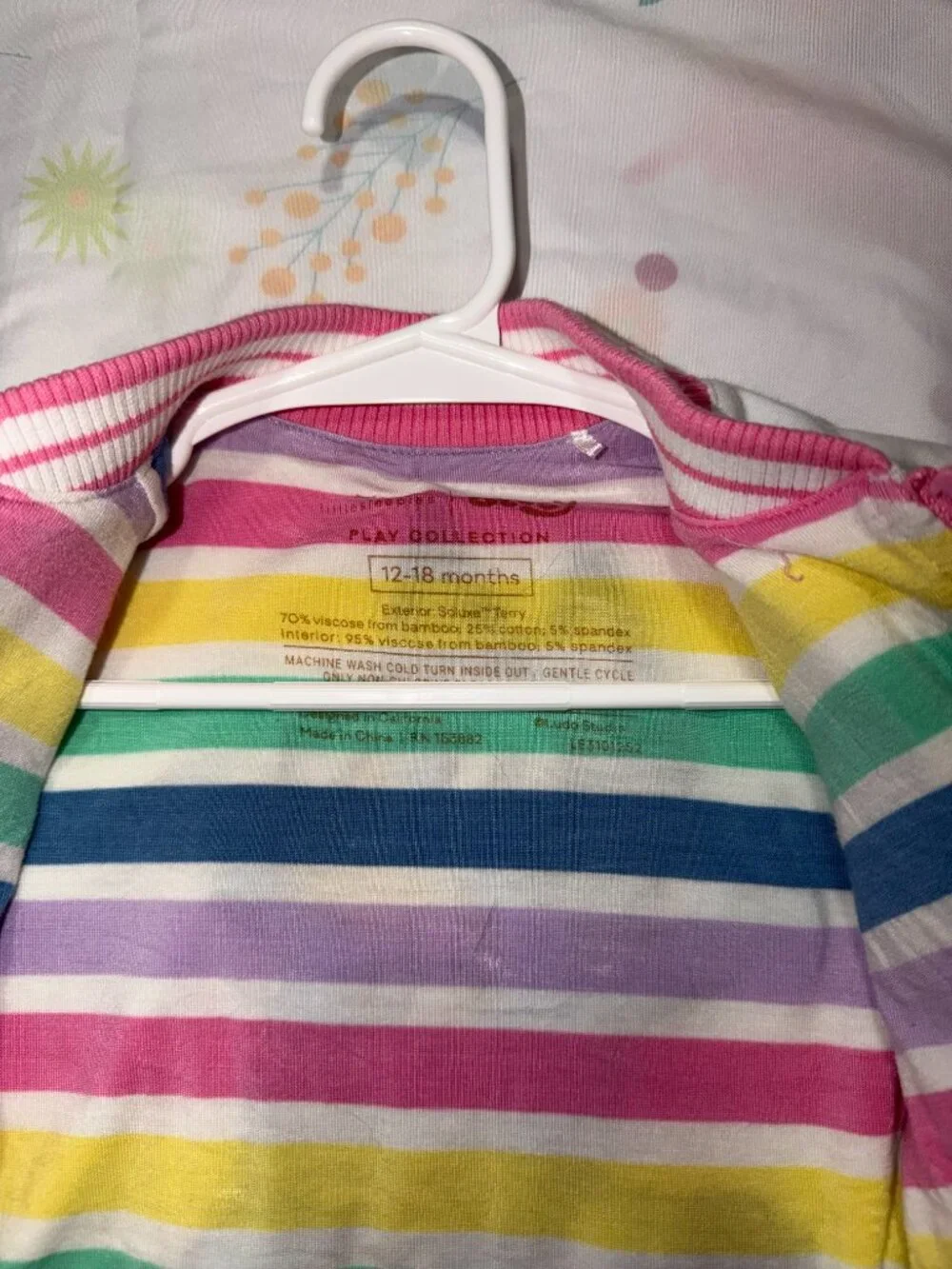 Little Sleepies Bluey Pink Bomber Jacket